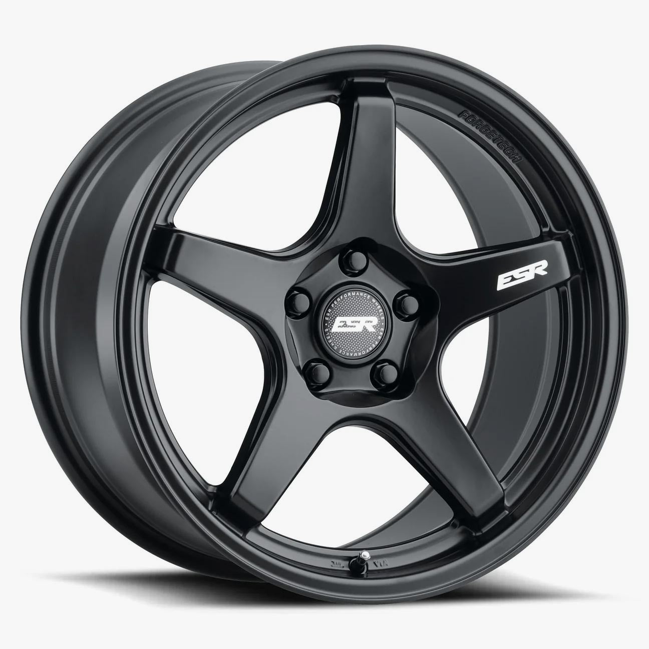 ESR APEX SERIES APX5C 19x8.5 Custom Drill Wheels in Stunning Matte Black