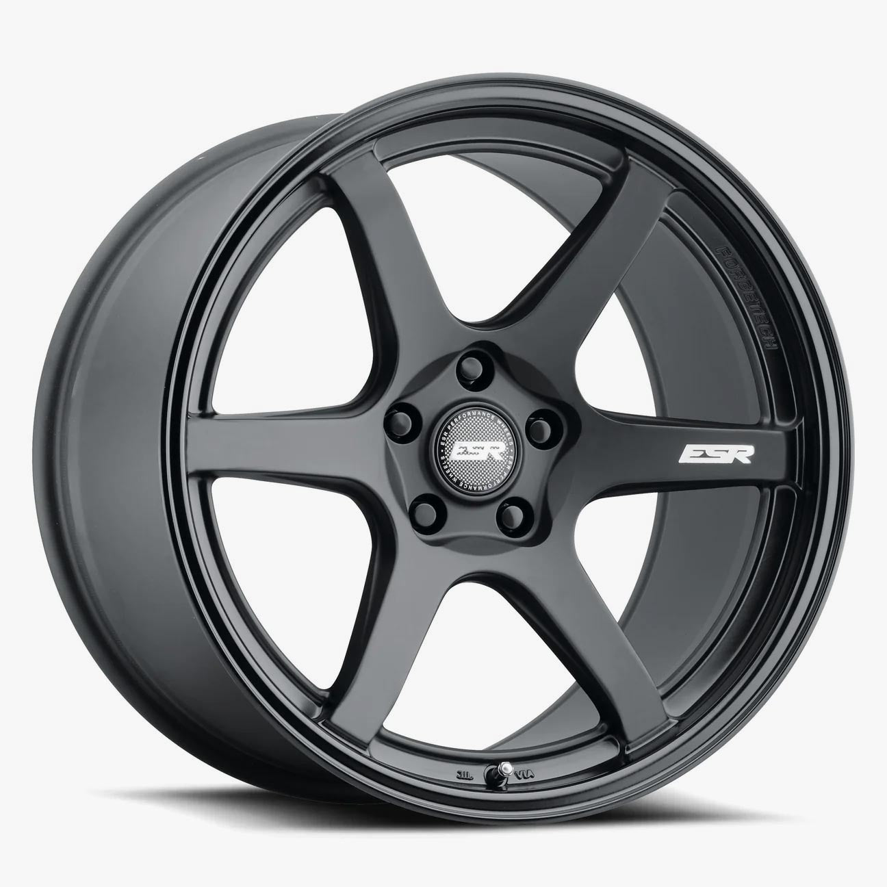 ESR AP6 18x8.5 5x115 (Custom Drill) ET30 Matte Black - Stunning Wheels for Your Ride