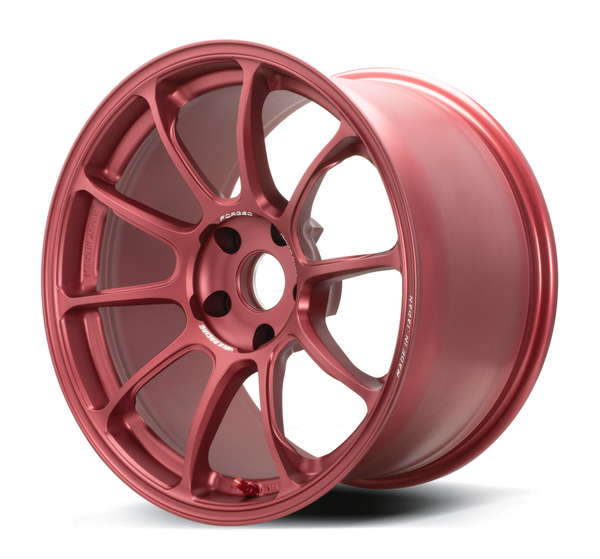 Volk Racing ZE40MA 18x10.5 5x114.3 ET15 Matte Red - Set of 4 Wheels! Upgrade Your Ride Now!